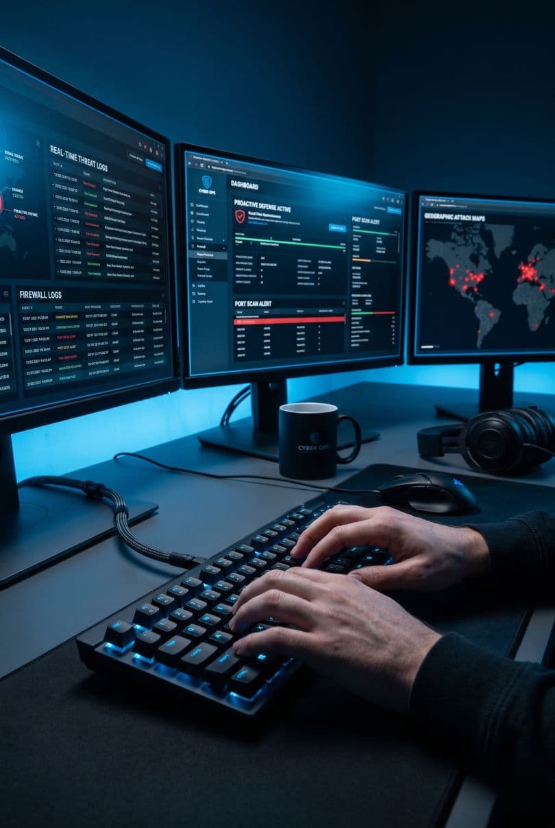 proactive cybersecurity threat detection analyst