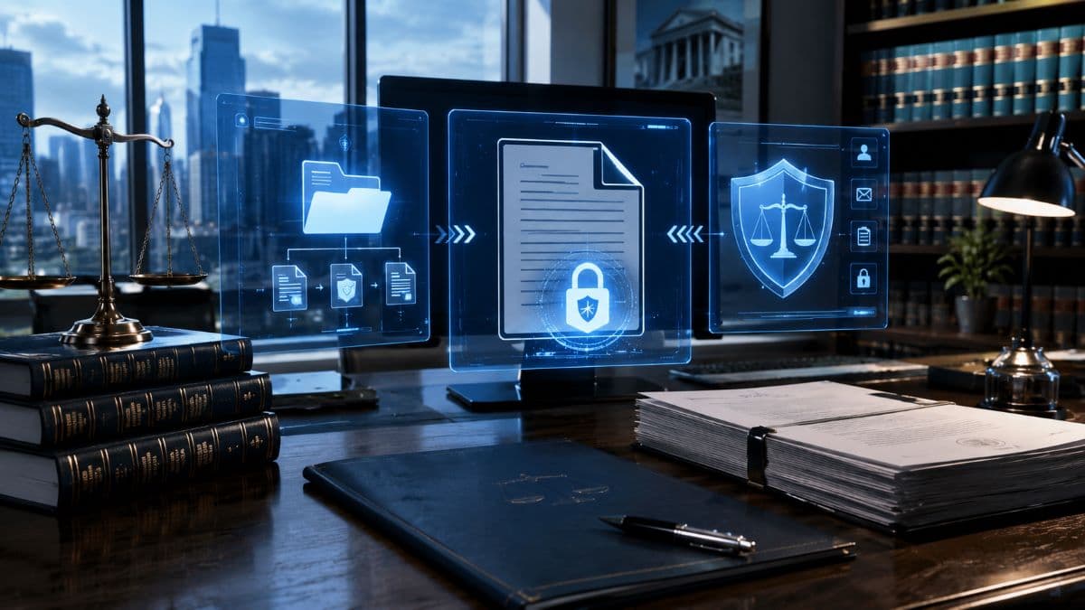 Secure legal file sharing in modern law firm