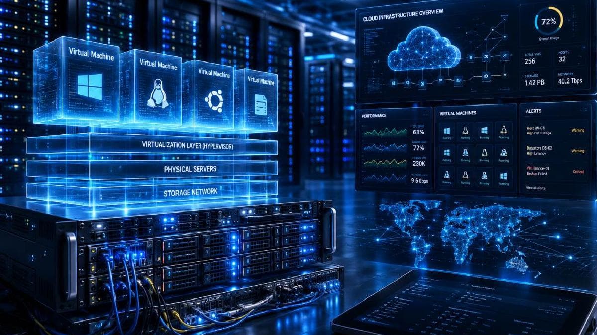 Enterprise server virtualization infrastructure