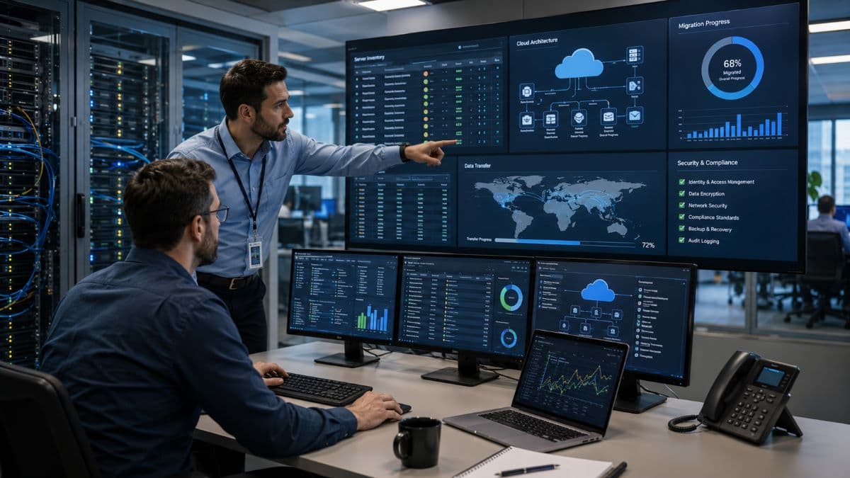 Enterprise cloud migration planning and execution
