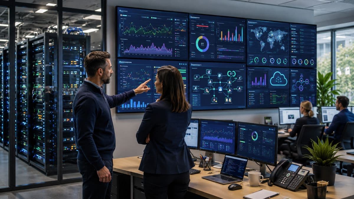 Unified IT telemetry operations center monitoring systems