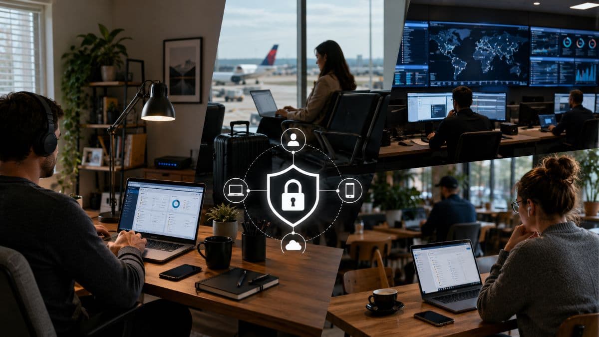 Secure remote employees across multiple locations