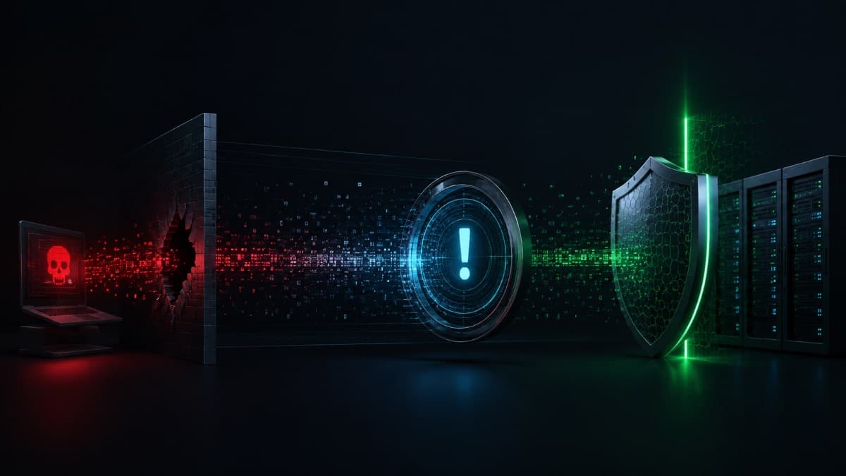 Cybersecurity threat detection and response timeline