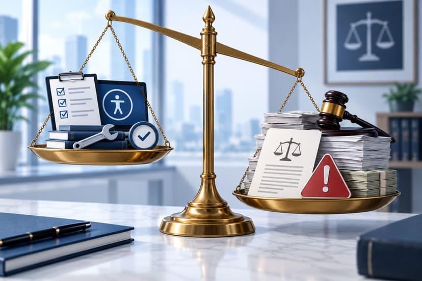 Accessibility fixes outweighed by lawsuit costs