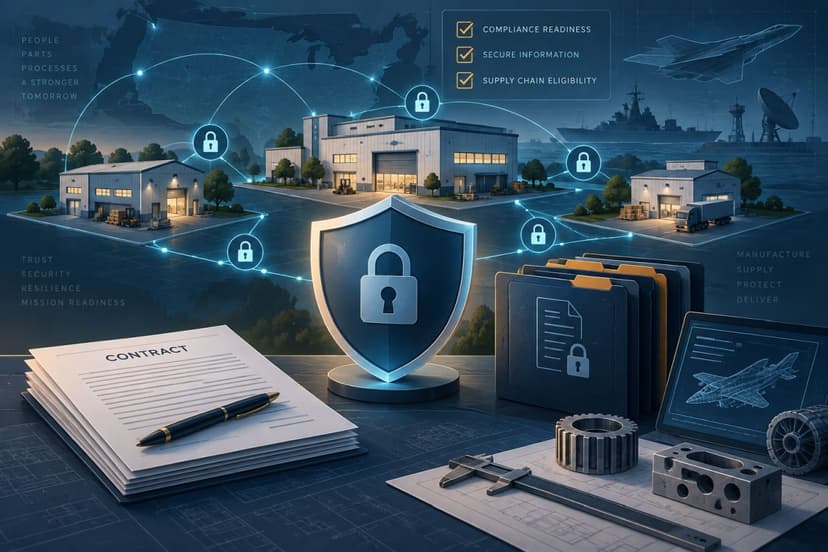 Defense supply chain CMMC readiness overview