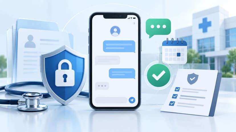 HIPAA compliant texting shield and phone