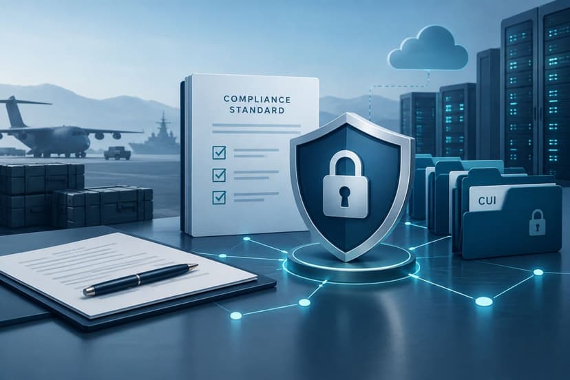 Defense contractor compliance standard and CUI